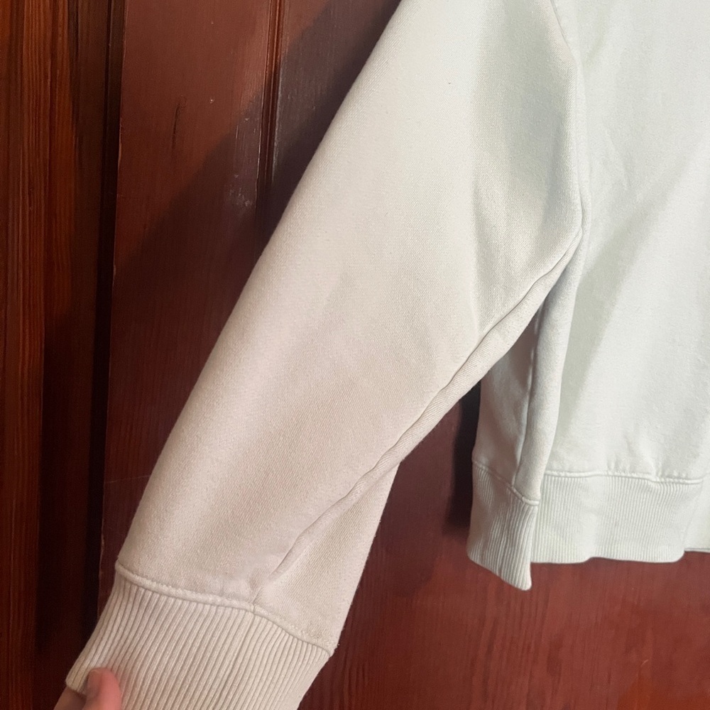 a new day Baby blue Women's Crew Neck Sweater - Picture 3 of 9